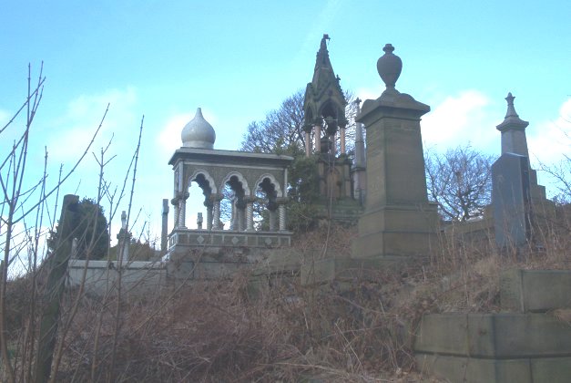 Ornate Tomb in Blackburn Cemetery